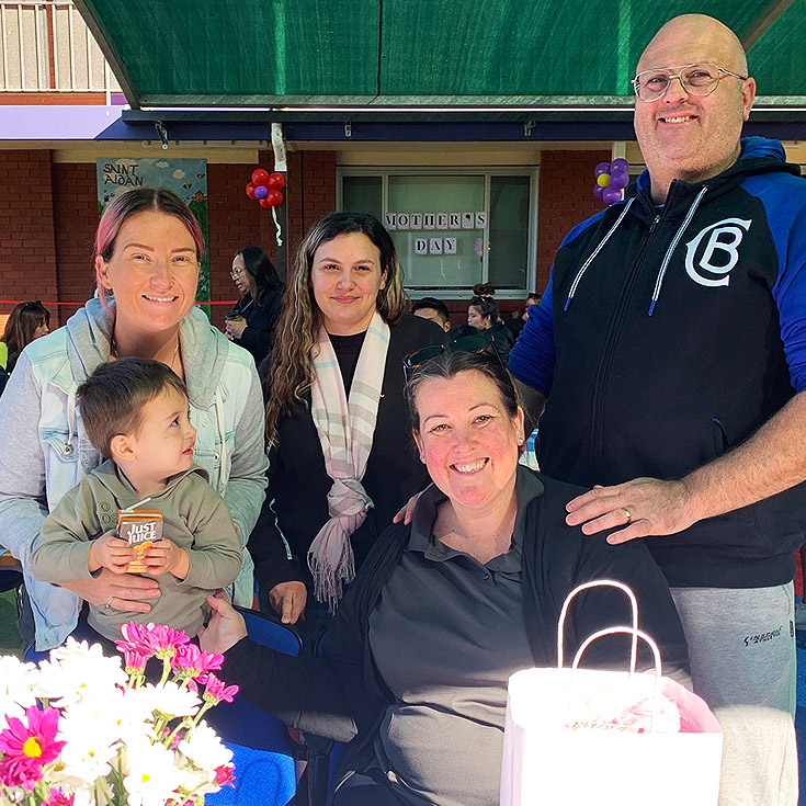 Supportive parents at St Aidan's Catholic Primary School Rooty Hill